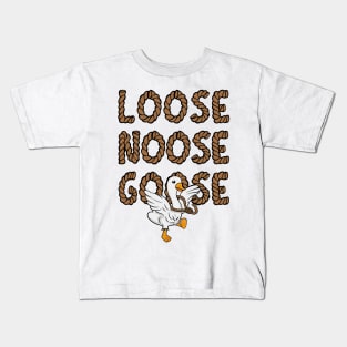 Loose noose goose Kids T-Shirt